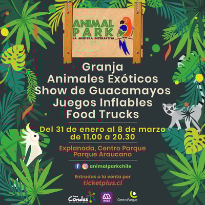 Entradas Para Animal Park Ticketplus